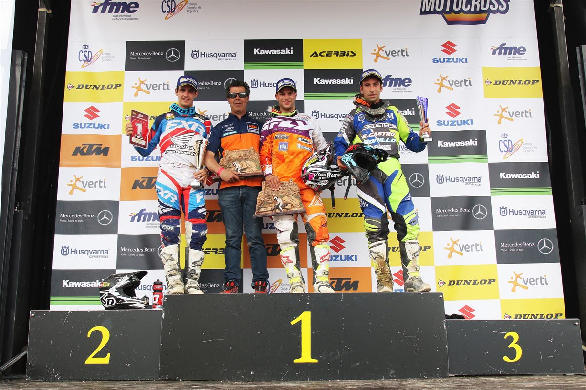Podio MX1_Cto. España Motocross_Calatayud 