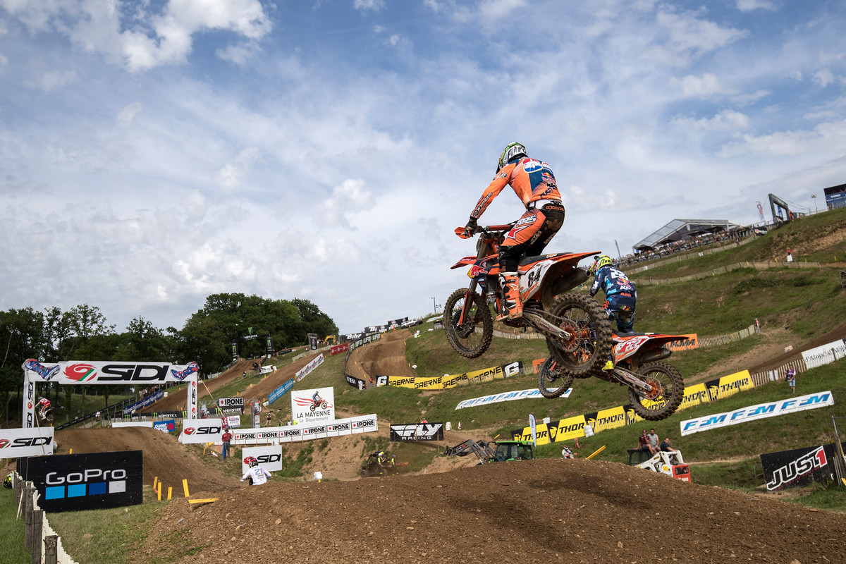Jeffrey Herlings & Tony Cairoli 450 SX-F Ernee