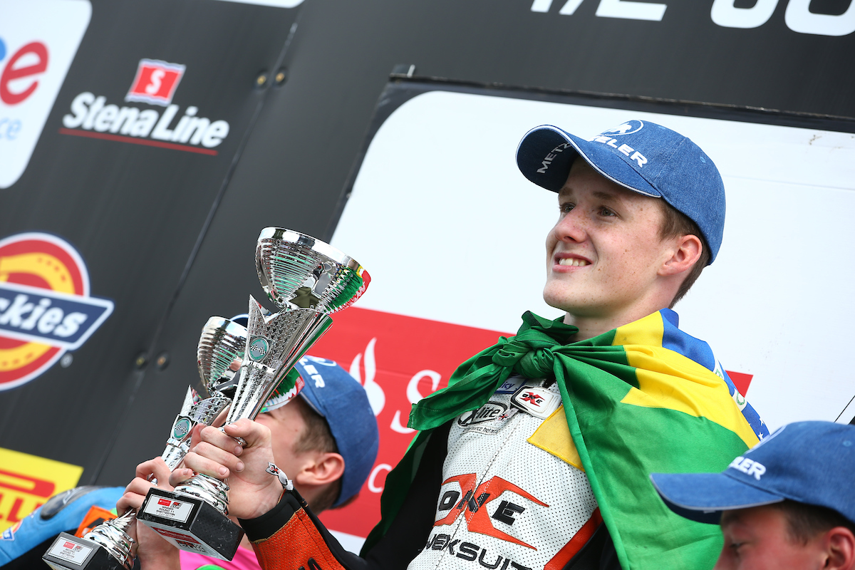 Brian Hart podium