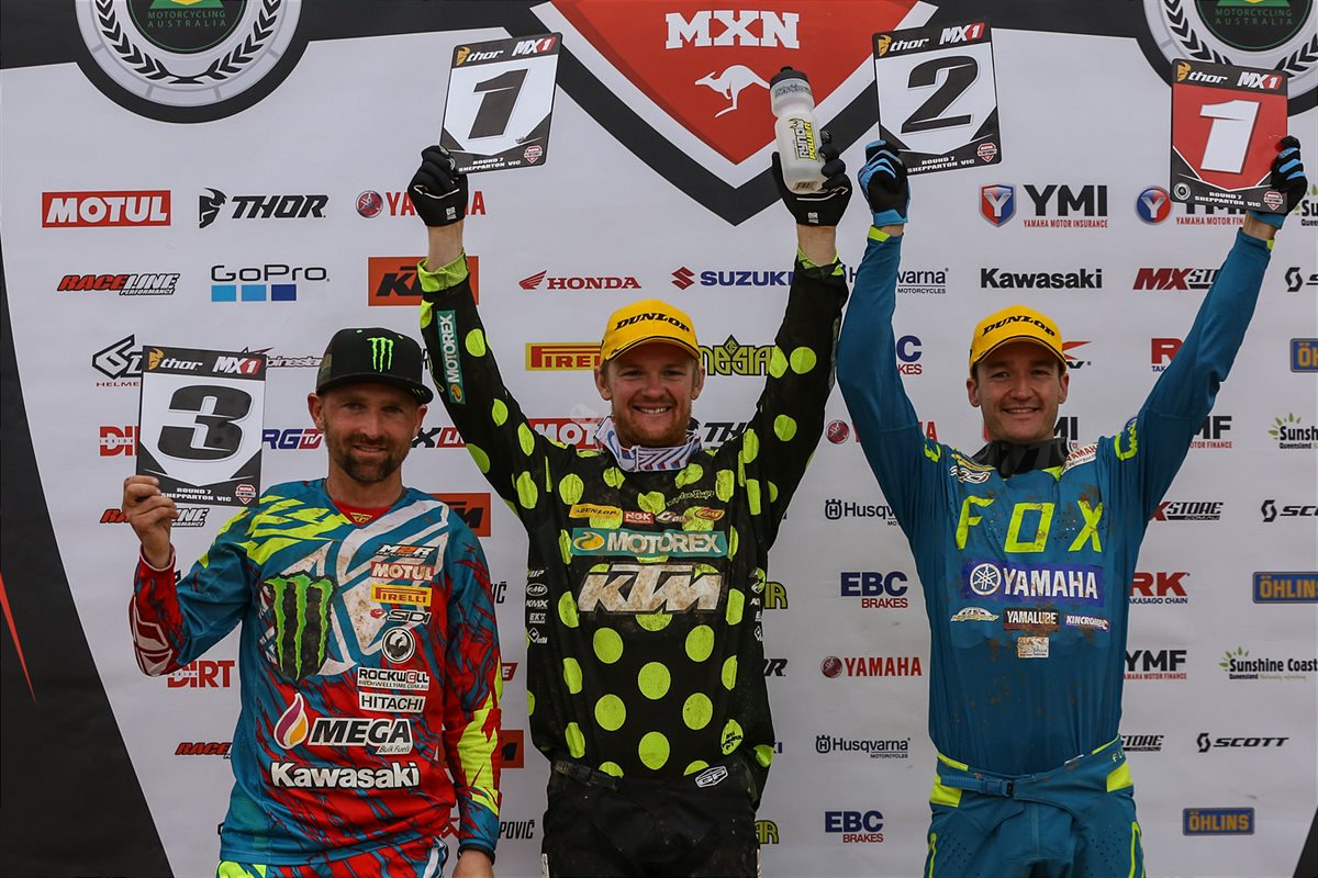 Kirk Gibbs - Podium - Shepparton