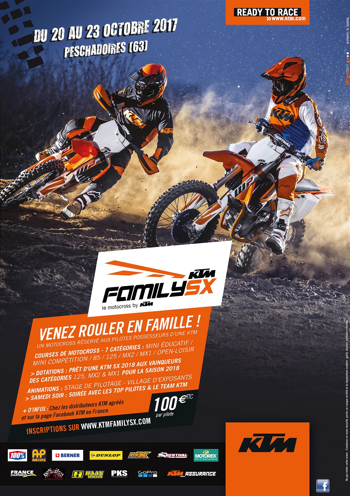 annonce KTM FAMILY SX