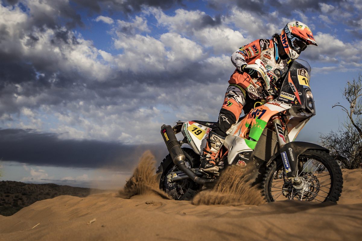 Laia Sanz KTM 450 RALLY Dakar 2017