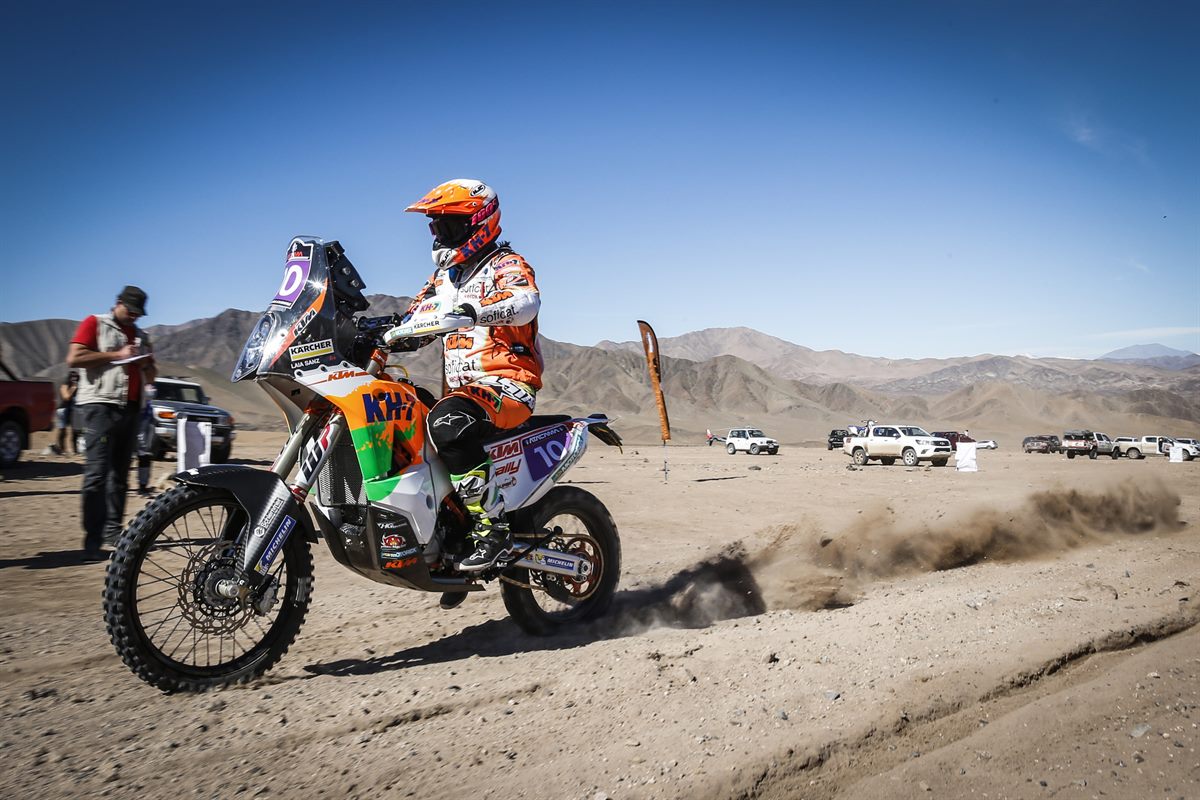 Laia Sanz KTM 450 RALLY Atacama Rally 2017