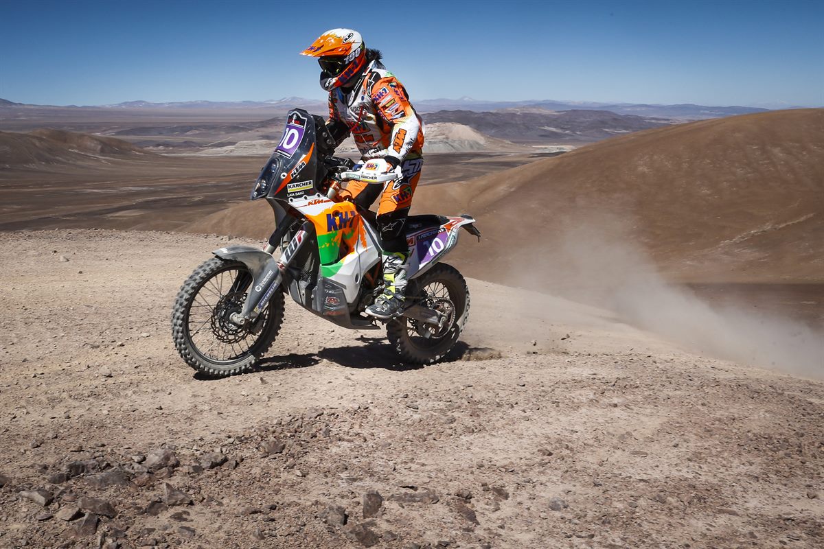 Laia Sanz KTM 450 RALLY Atacama 2017