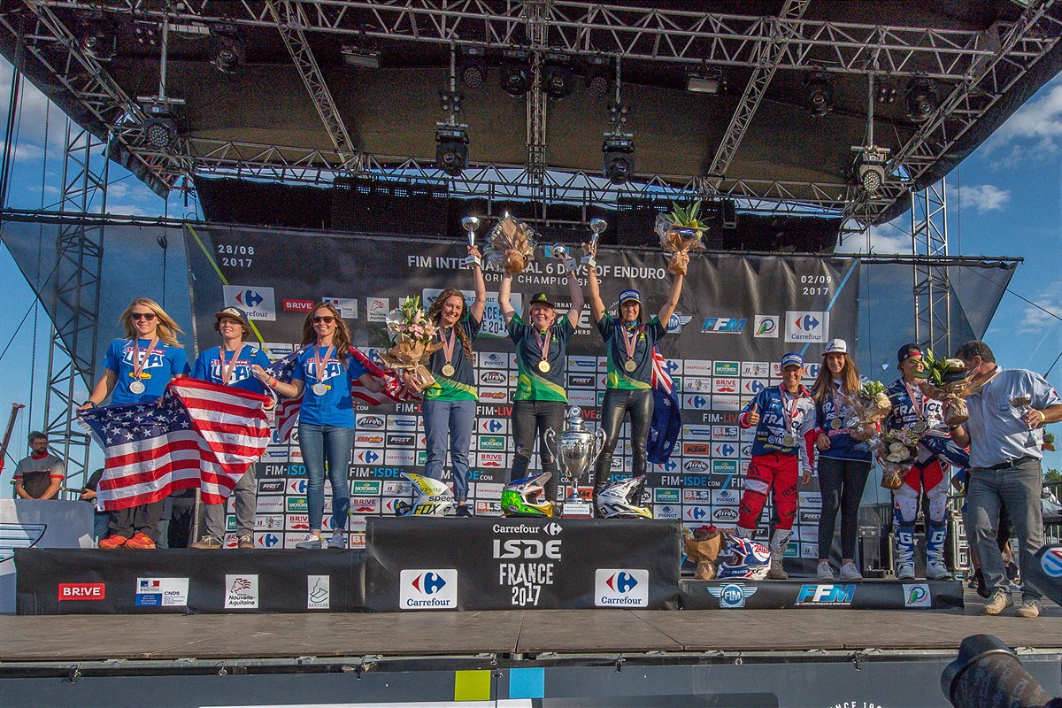 Womens Podium