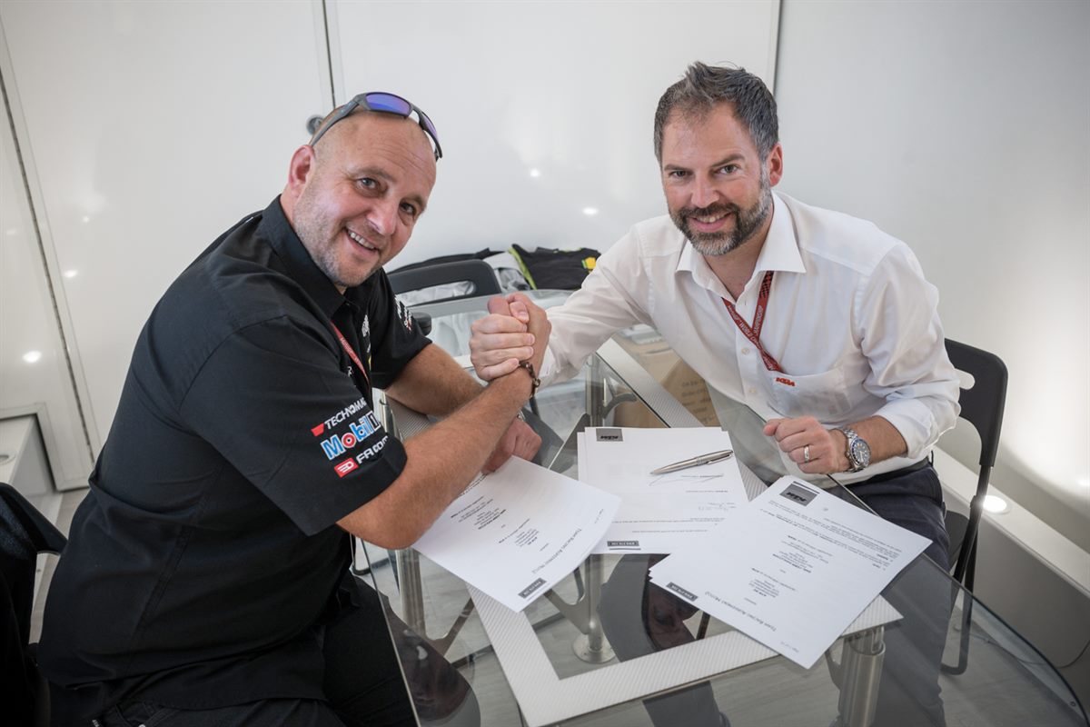 Frédéric Corminboeuf & Jens Hainbach Misano World Circuit 2017