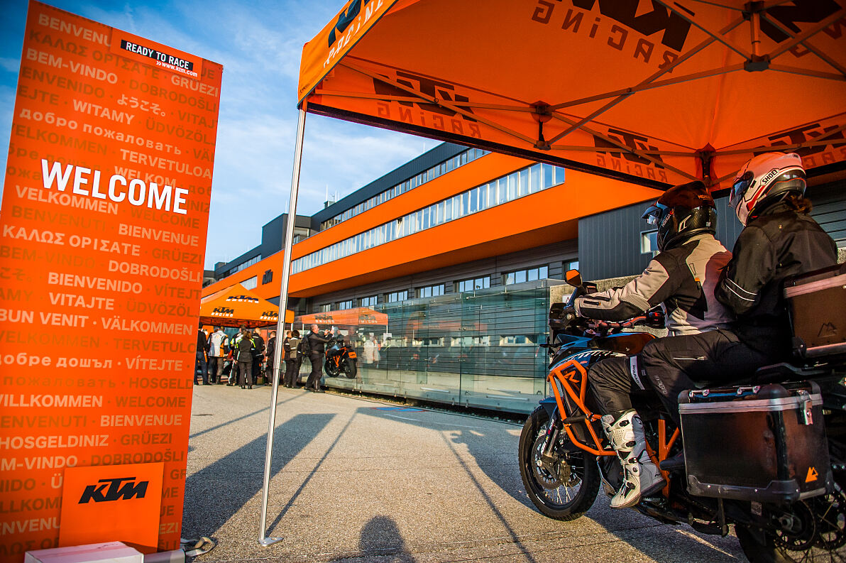 Welcome @ KTM RIDE OUT 2017