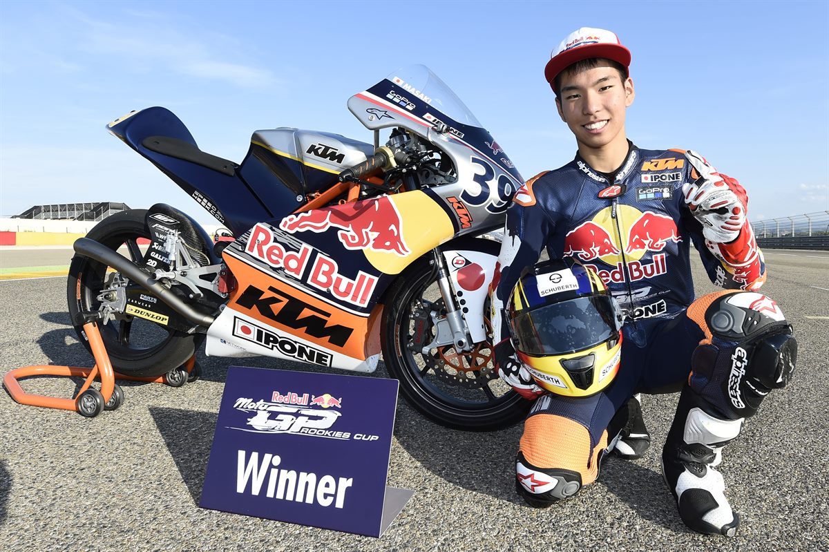 Kazuki Masaki_winner RB MotoGP Rookies Cup 2017