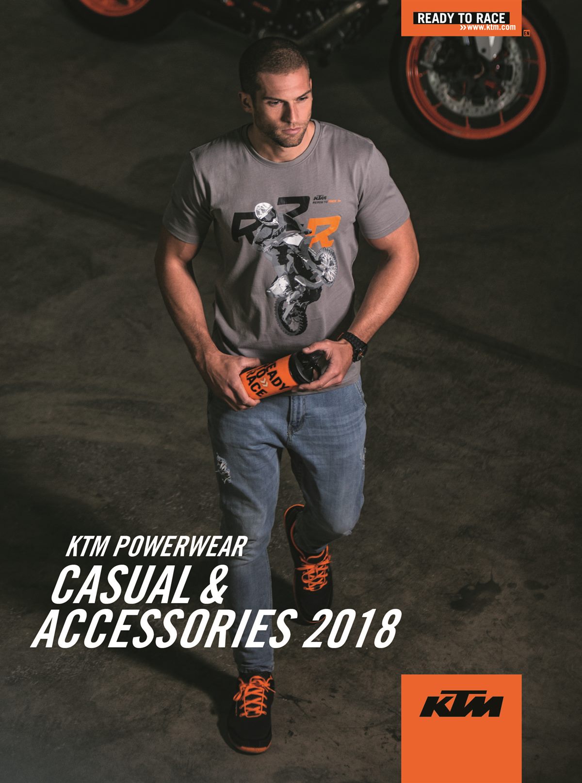 KTM PowerWear Casual and Accessories 2018 Catalog_Cover
