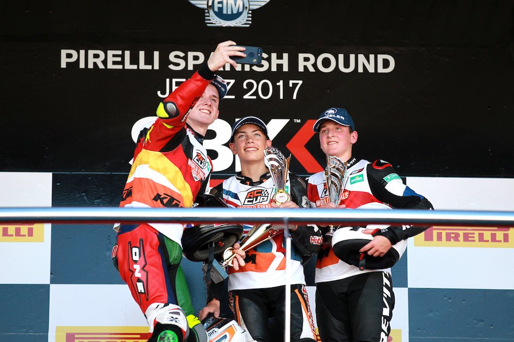 Podio KTM RC Cup_Circuito de Jerez 