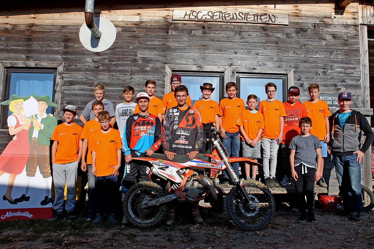 TEILNEHMER YOUNG FIGHTERZ-CAMP BEIM MSC SEITENSTETTEN