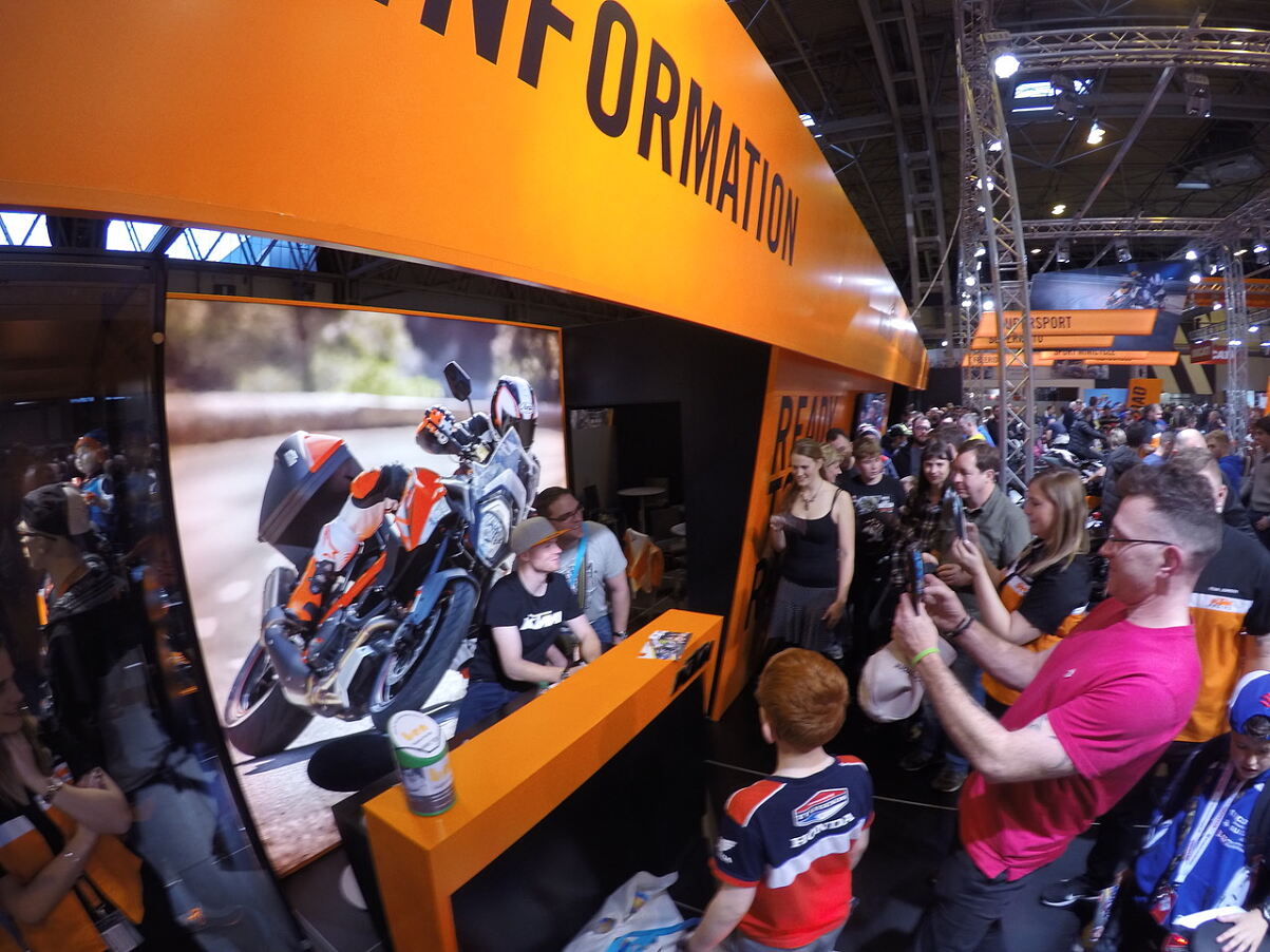 KTM Bradley Smith autograph session