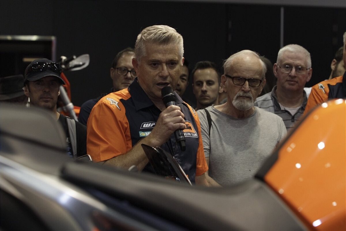 KTM Jeff Leisk Sydney Motorcycle Expo