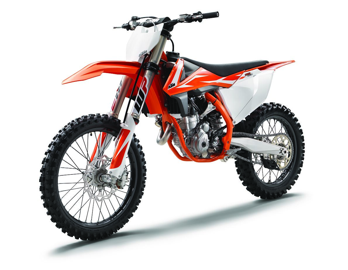 172343_KTM 350 SX-F left front MY 2018 studio