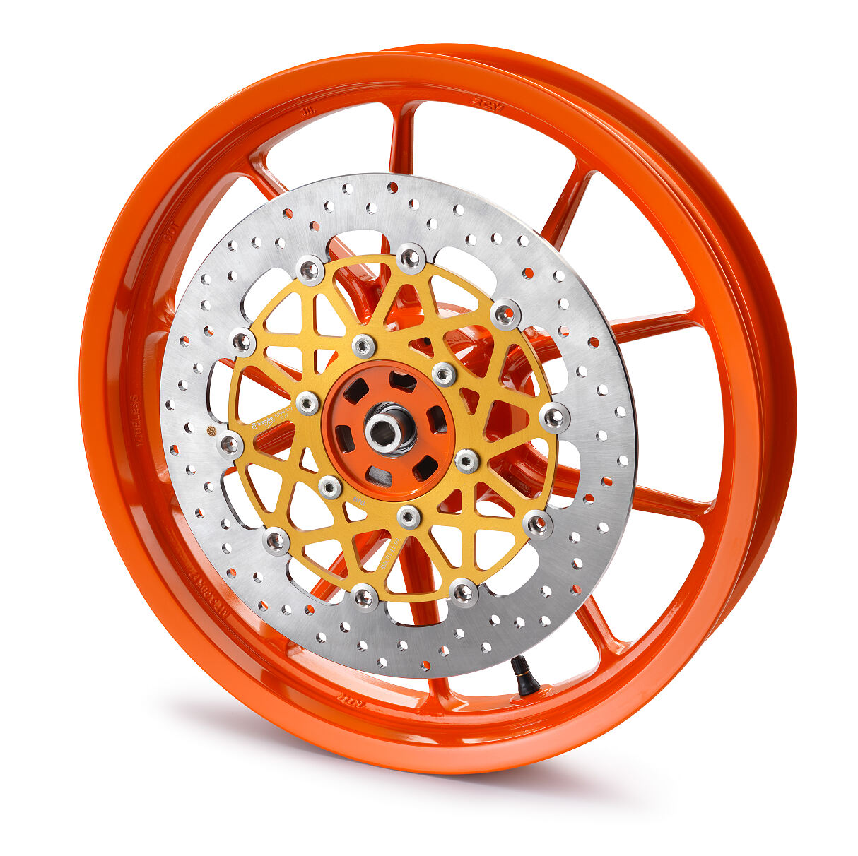 RC 390 R spare wheel