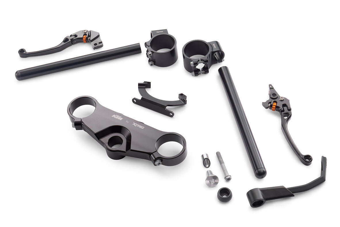 RC 390 R top triple clamp