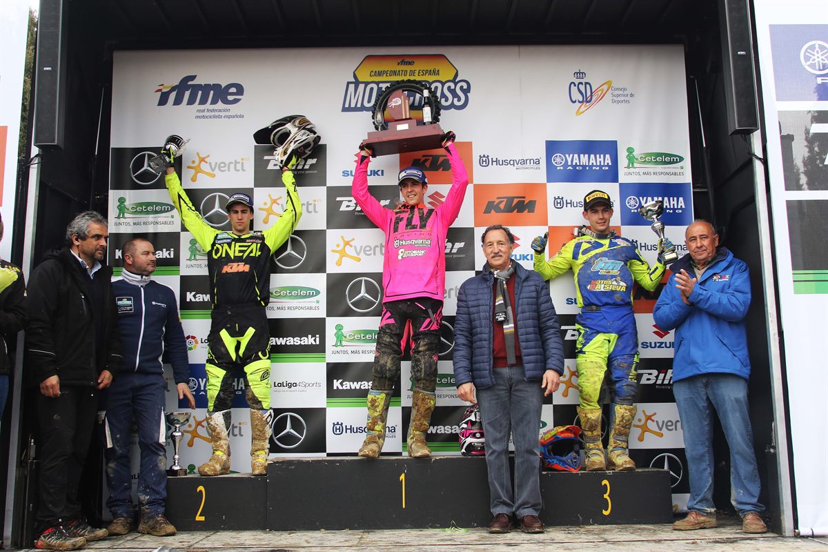 Podio MX2_Cto. España Motocross_Sanlúcar