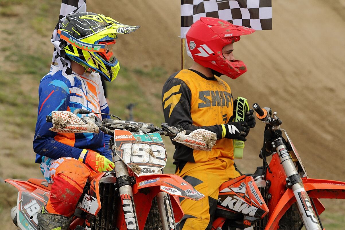 #192 Αntonis Sagmalis & #161 Nikos Lyriou 