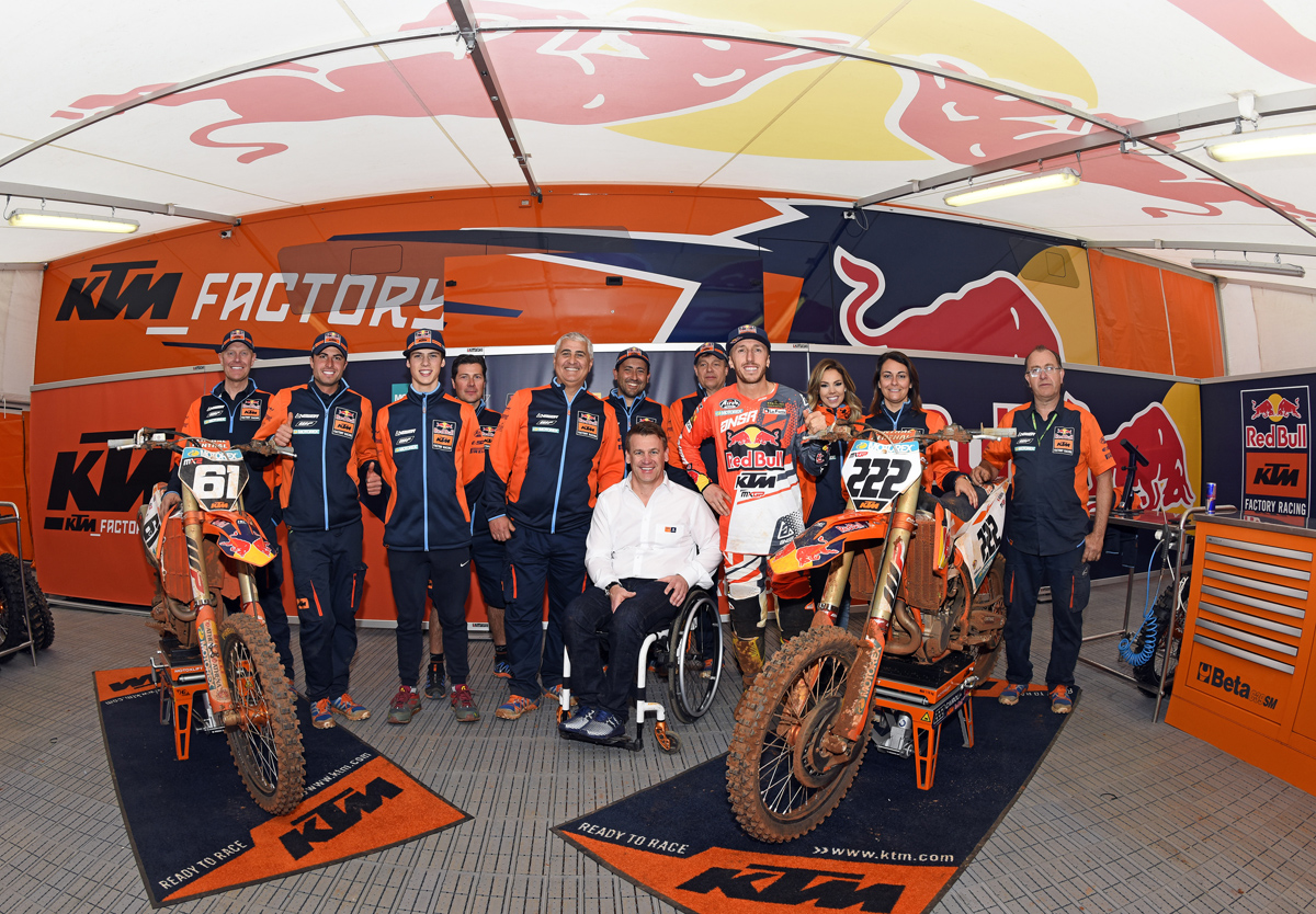 Red Bull KTM Factory Racing at Redsand 2018