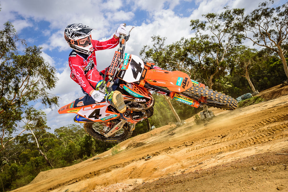 KTM Motocross Racing Team - KTM 450 SX-F - Luke Clout