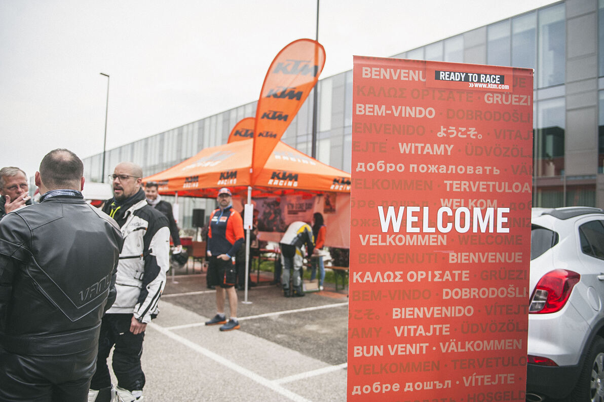 Welcome @ KTM RIDE OUT 2018