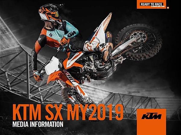 KTM SX MY2019_Media Information_EN