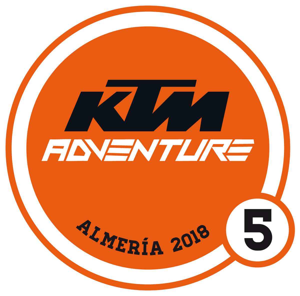 Logo V REUNIÓN KTM ADVENTURE