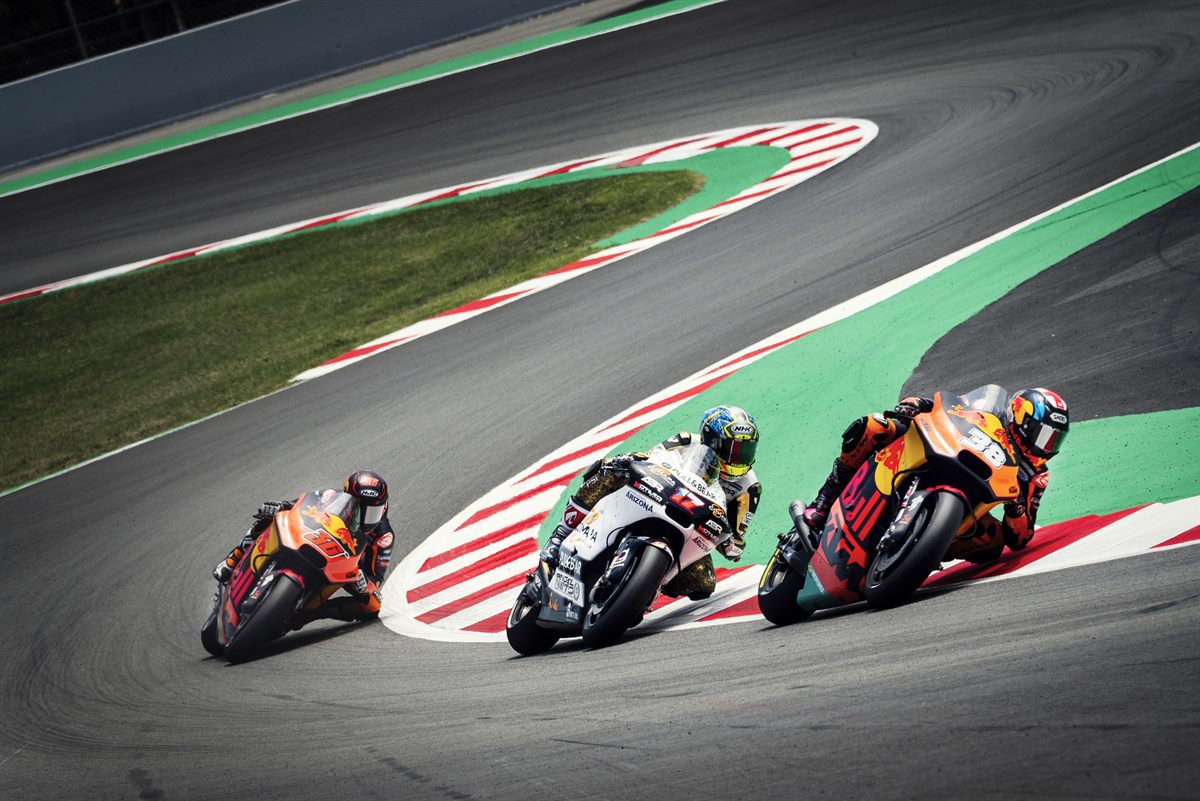 Bradley Smith & Mika Kallio KTM RC16 Circuit de Barcelona-Catalunya 2018