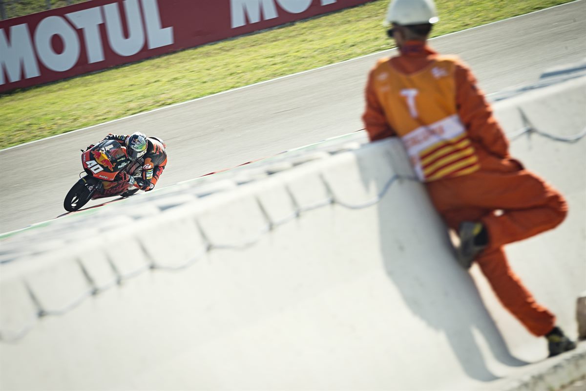 Darryn Binder KTM RC250 GP Circuit de Barcelona-Catalunya 2018