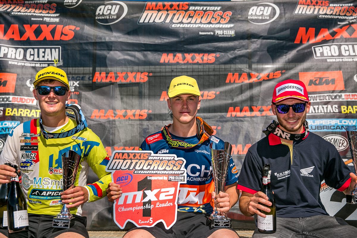 MX2 Podium