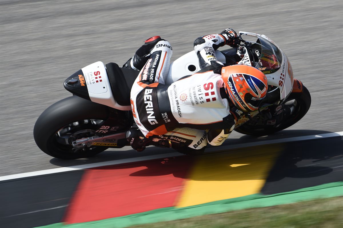 Sam Lowes KTM Moto2 Sachsenring 2018