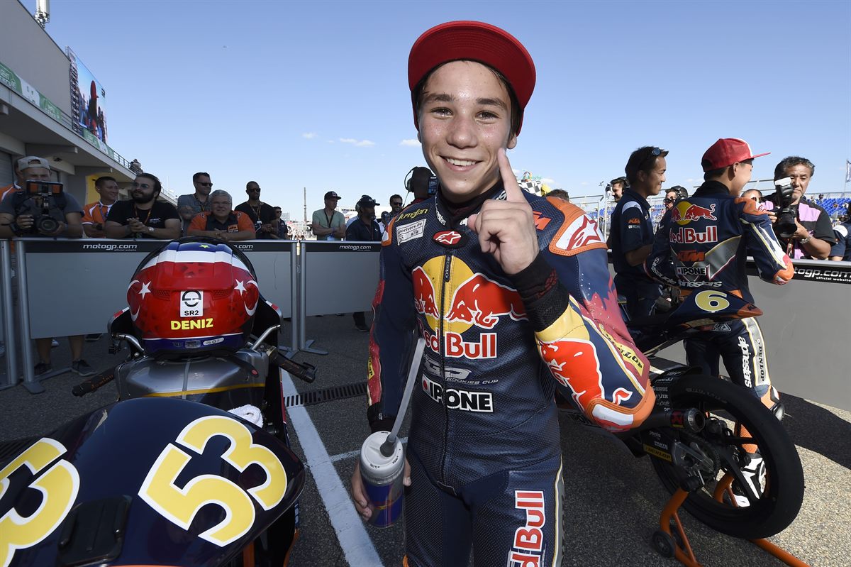 Deniz Öncü KTM RC250 RB Parc Ferme Sachsenring 2018