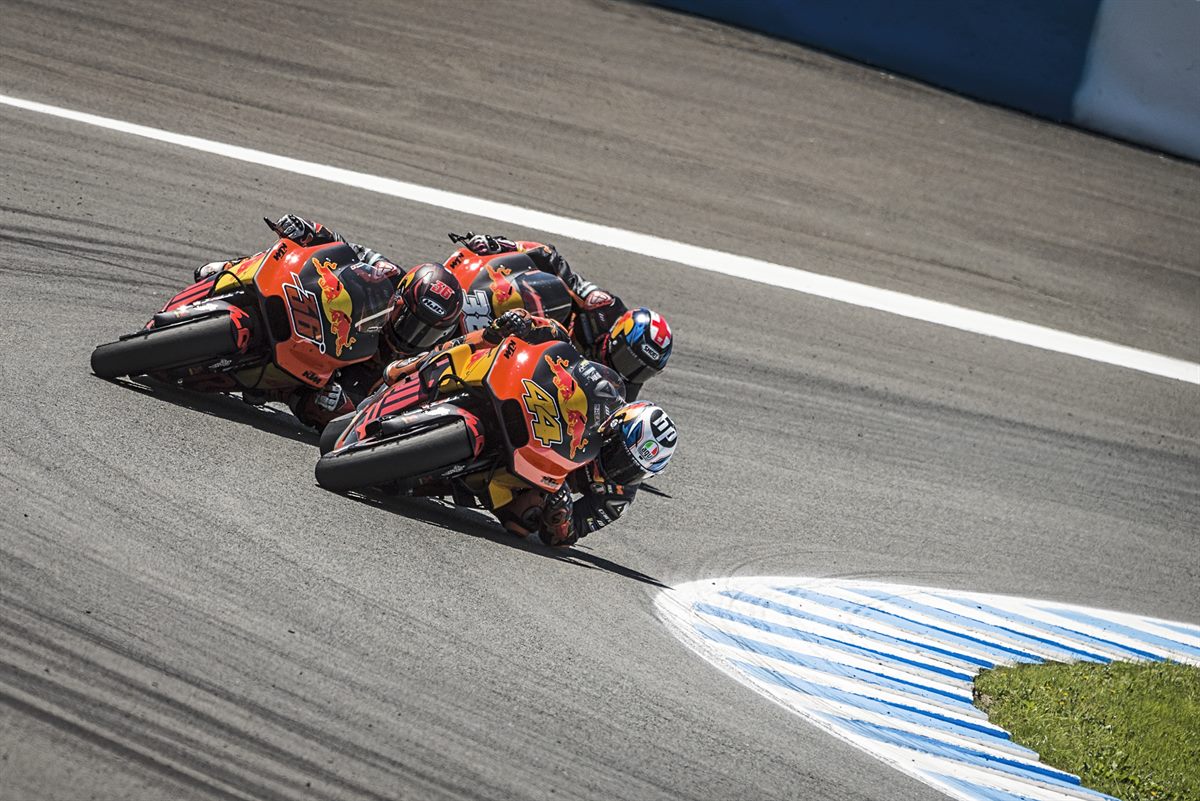 Pol Espargaro, Mika Kallio & Bradley Smith KTM RC16 Circuito de Jerez 2018