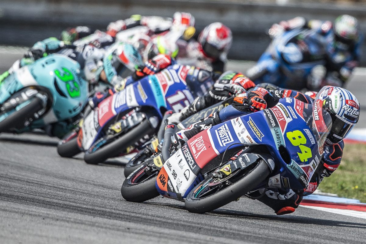 Jacub Kornfeil KTM RC250 GP Automotodromo Brno 2018