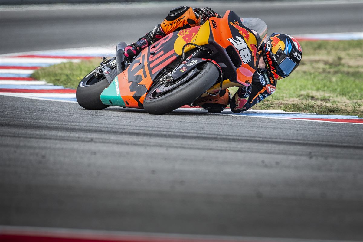 Bradley Smith KTM RC16 Autommotodromo Brno 2018