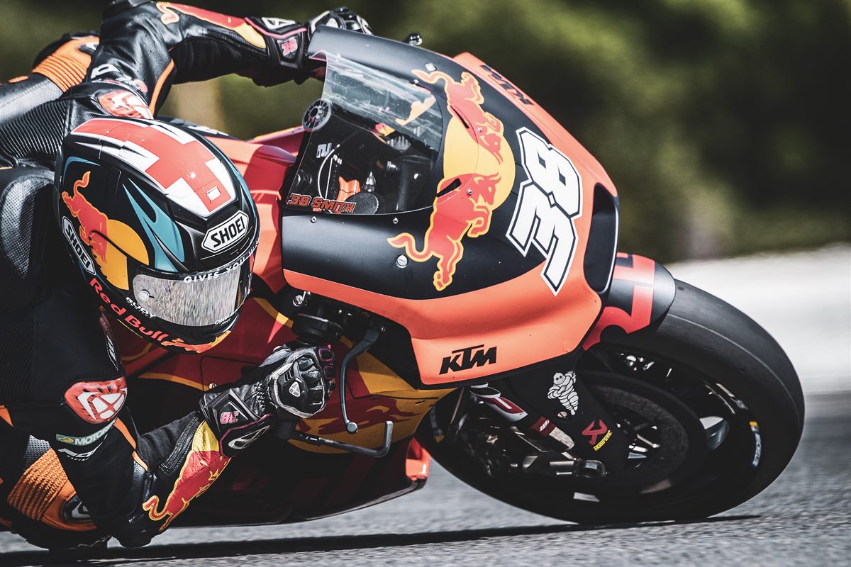 Bradley Smith KTM RC16 Autommotodromo Brno 2018