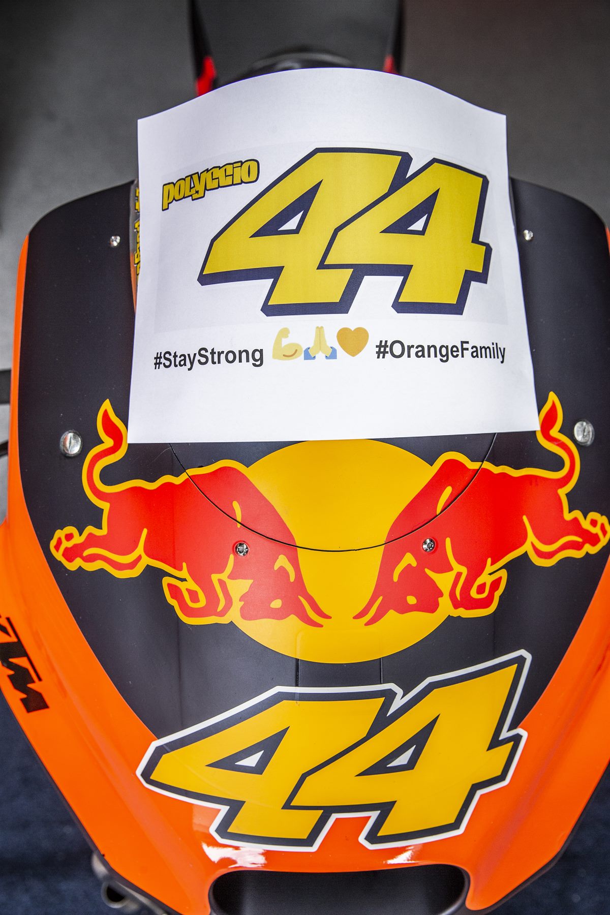 Pol Espargaro KTM RC16 Pit Box Autommotodromo Brno 2018