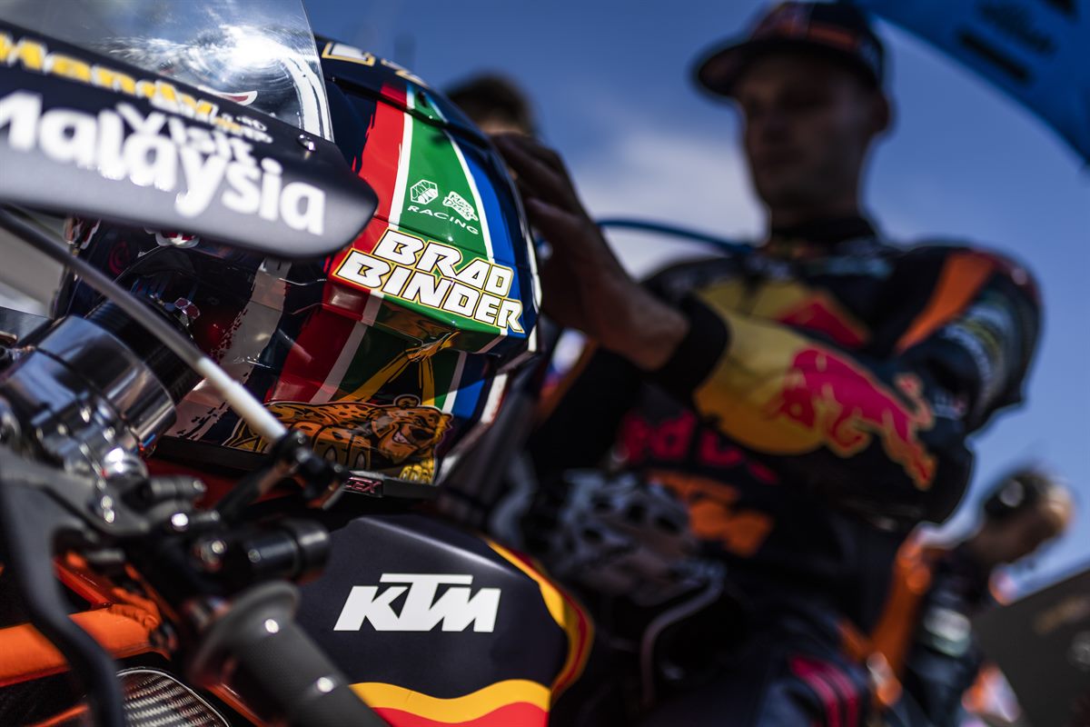 Brad Binder KTM Moto2 Start Red Bull Ring, Spielberg 2018