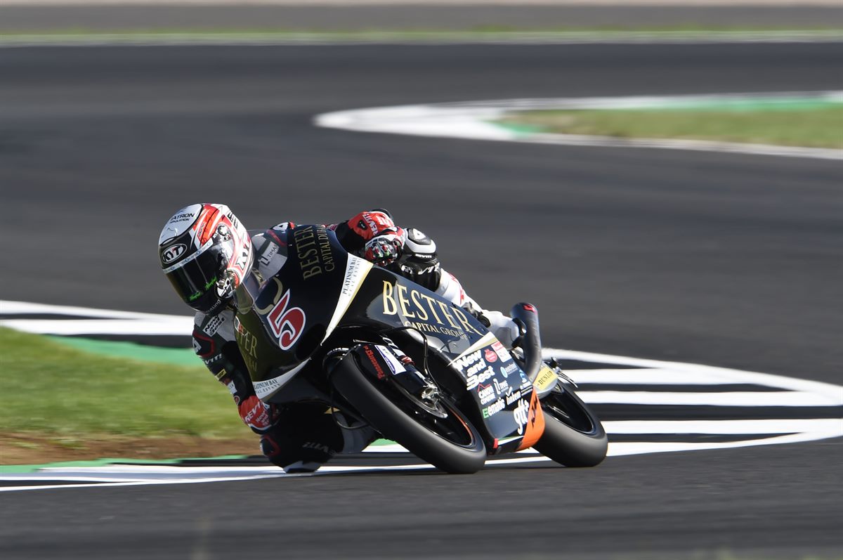 Jaume Masia KTM RC250 GP Silverstone Circuit 2018