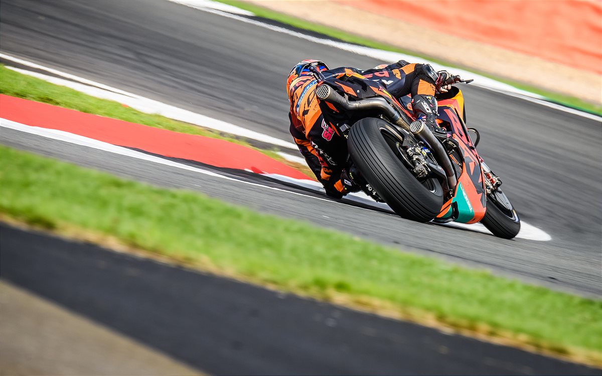 Bradley Smith KTM RC16 Silverstone Circuit 2018