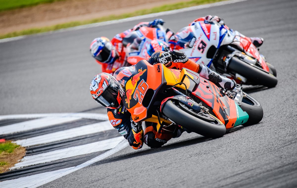 Loris Baz KTM RC16 Silverstone Circuit 2018