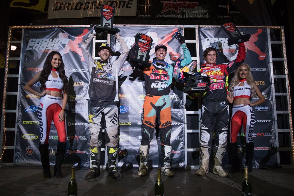 Super EnduroCross Podium