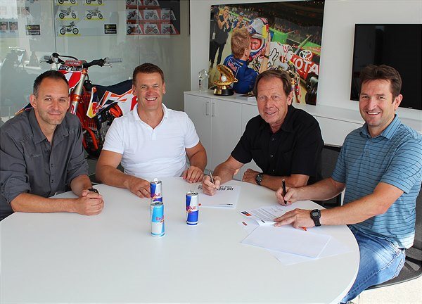 (L-R): Jonas, Pit Beirer, De Coster, Harrison