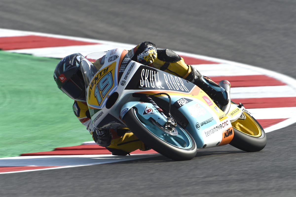 Gabriel Rodrigo KTM RC250 GP Misano World Circuit Marco Simoncelli 2018