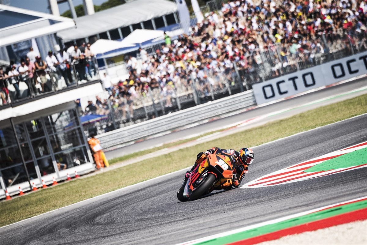 Bradley Smith KTM RC16 Misano World Circuit Marco Simoncelli 2018