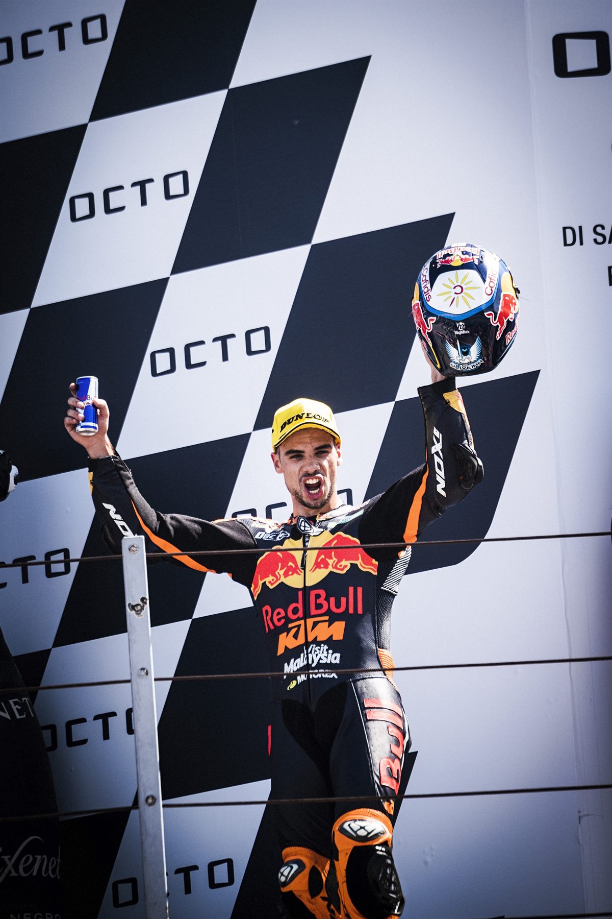 Miguel Oliveira Podium Misano World Circuit Marco Simoncelli 2018