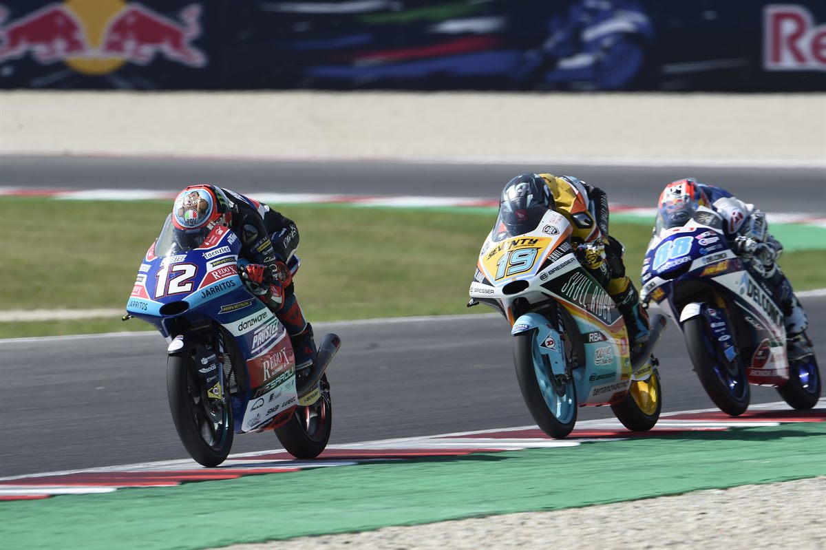 Marco Bezzecchi & Gabriel Rodrigo KTM RC250 GP Misano World Circuit Marco Simoncelli 2018