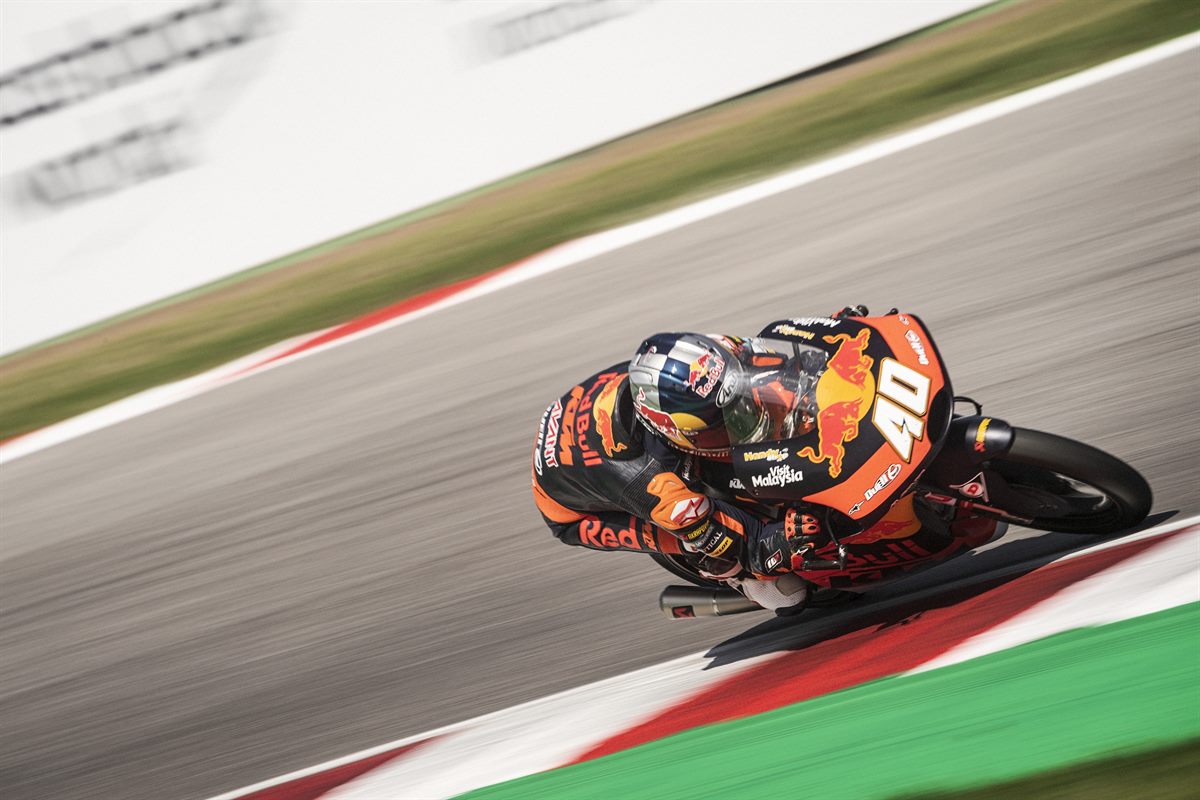 Darryn Binder KTM RC250 GP Misano World Circuit Marco Simoncelli 2018