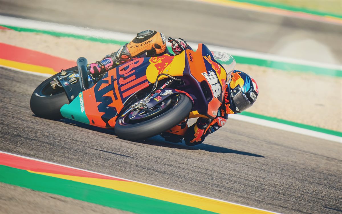 Bradley Smith KTM RC16 MotorLand Aragon 2018