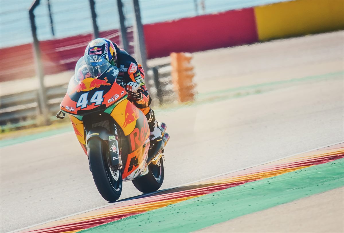 Miguel Oliveira KTM Moto2 MotorLand Aragon 2018